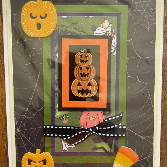 PRICE DROP!! Lot of 25 Halloween Cards and Rubber Stamps! - Picture 6 of 16
